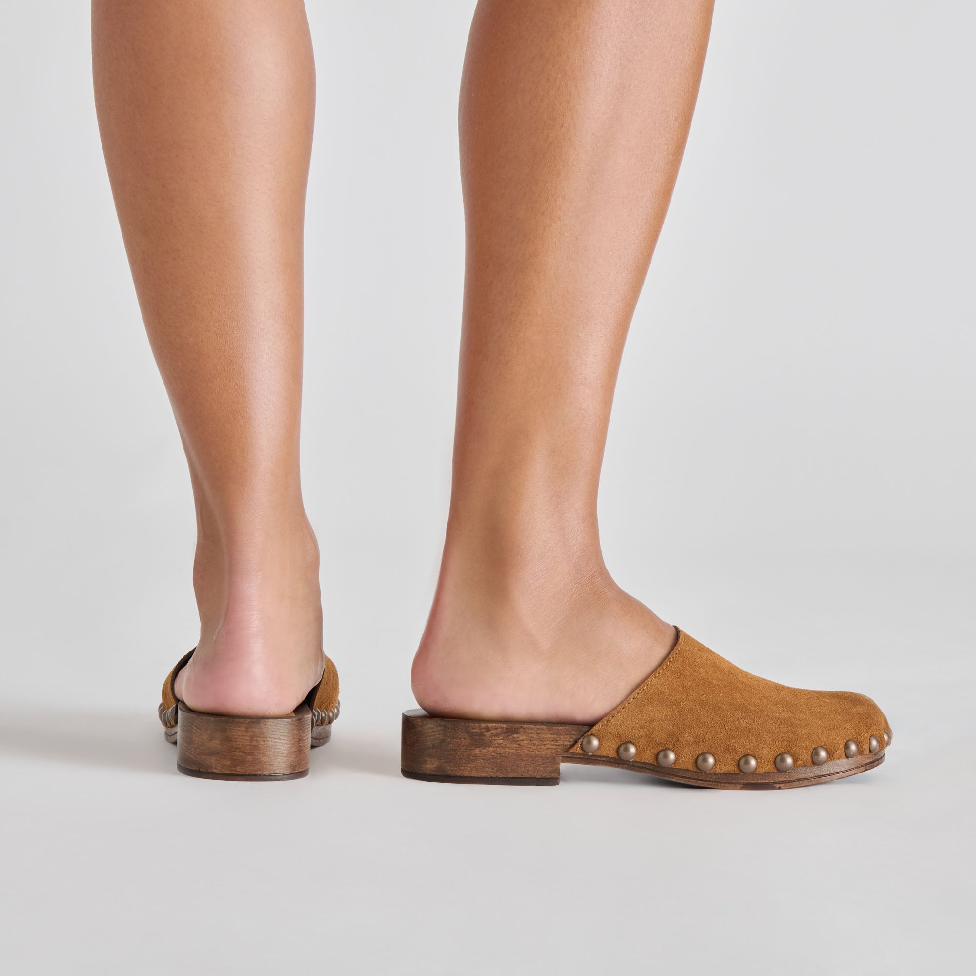 ALANIS FLATS CHESTNUT SUEDE