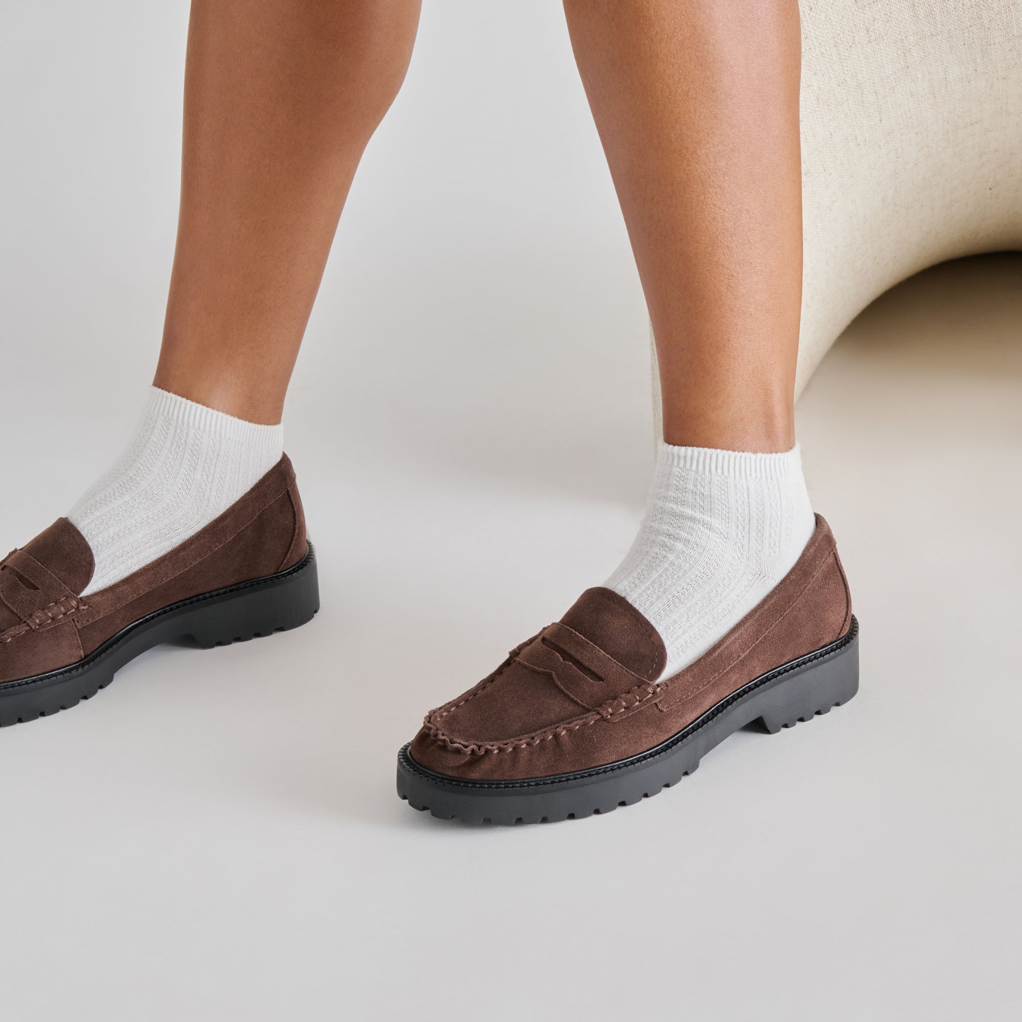 3 PACK CABLE ANKLET SOCKS BLACK WHITE