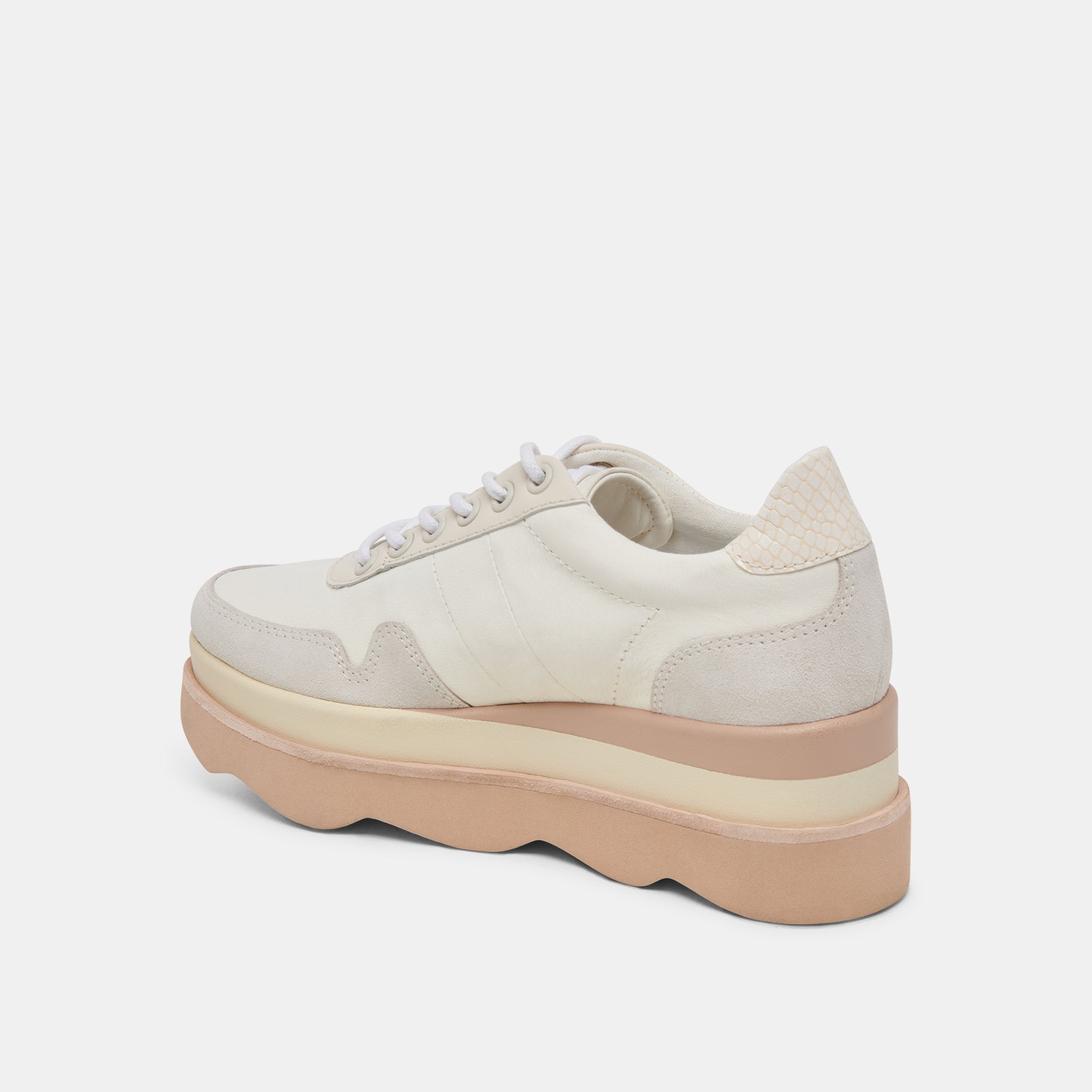 JAYNE SNEAKERS WHITE NUBUCK